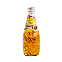 Honey Bee Basil Seed Drink Honey Flavor 9.8oz - A&E Foodstore