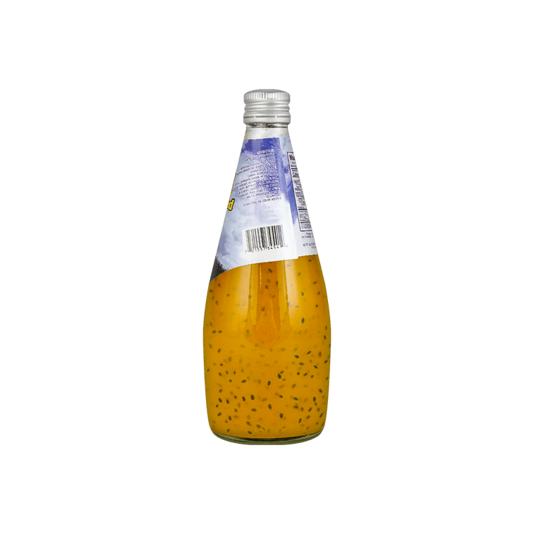 Honey Bee Basil Seed Drink Passion Fruit Flavor 9.8oz - A&E Foodstore
