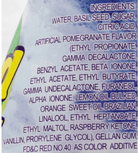 Honey Bee Basil Seed Drink, Pomegranate Flavor 9.8 oz - A&E Foodstore