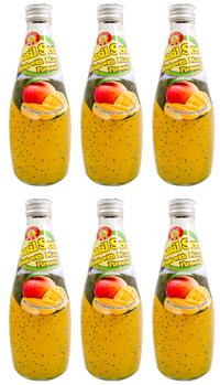 Honey Bee Basil Seed Mango Drink 9.8oz - A&E Foodstore