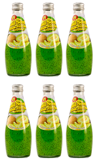 Honey Bee Basil Seed Melon Flavored Drink 9.8oz - A&E Foodstore