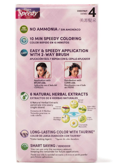 Hoyu Bigen Hair Color Hair Dye Speedy 04 Chestnut 1 box - A&E Foodstore