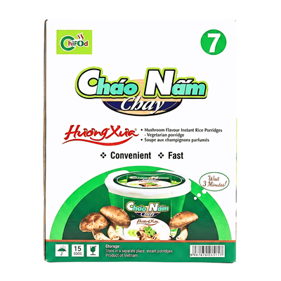 [HUONG XUA] Mushroom Veg Porridge - 70g - A&E Foodstore