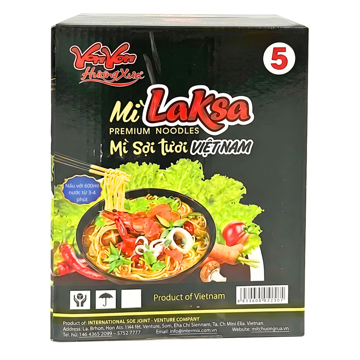 [HUONG XUA] Spicy Premium Noodles - 85g - A&E Foodstore