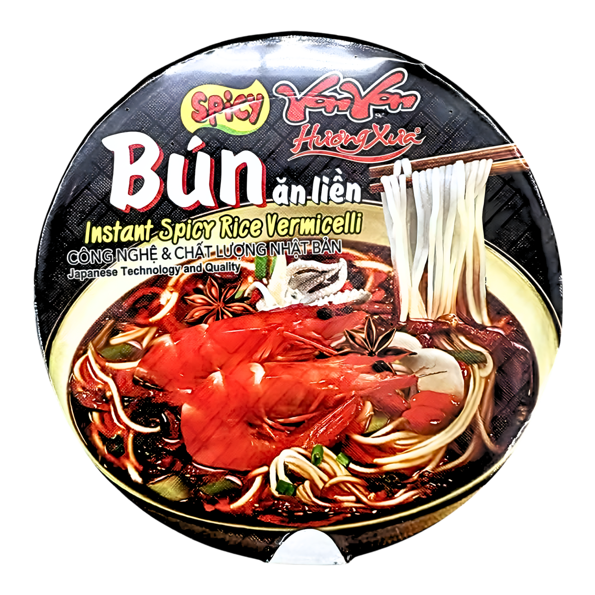 [HUONG XUA] Spicy Rice Vermicelli - 70g - A&E Foodstore