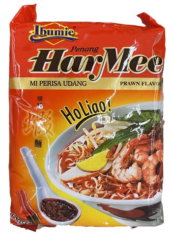 Ibumie Penang HarMee Prawn Flavour Noodle - A&E Foodstore
