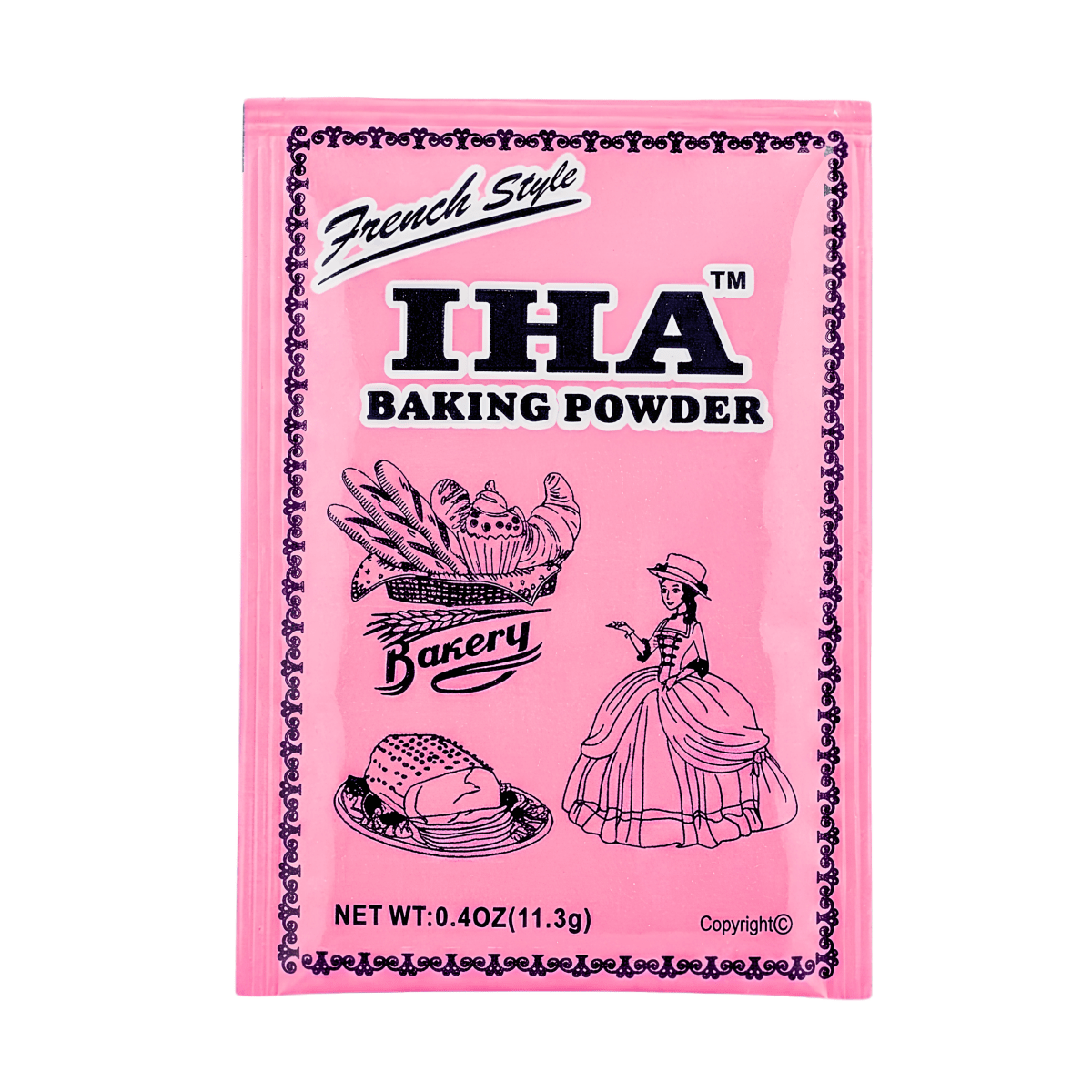 [IHA] Baking Powder - 0.4oz(Pack of 8) - A&E Foodstore