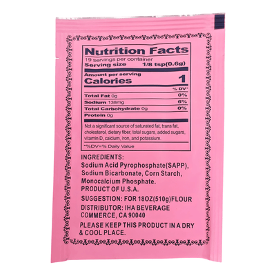 [IHA] Baking Powder - 0.4oz(Pack of 8) - A&E Foodstore