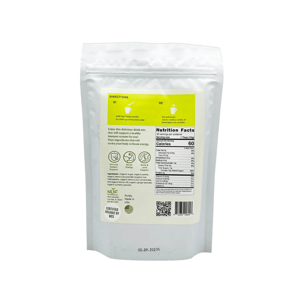 Immuni - Tea Immune Boost Drink Mix 0.5lb - A&E Foodstore