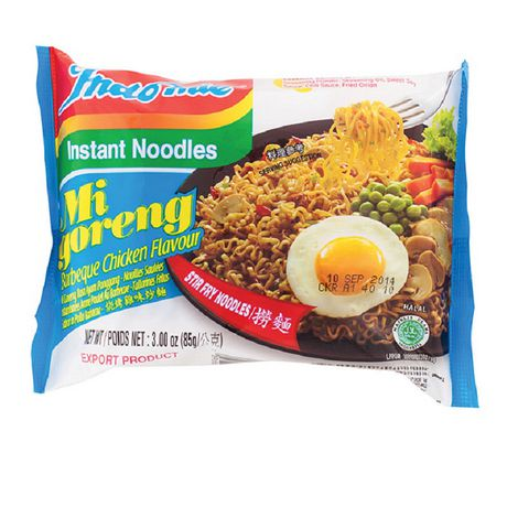 Indomie Mi Goreng BBQ Chicken Flavor Instant Noodles - A&E Foodstore