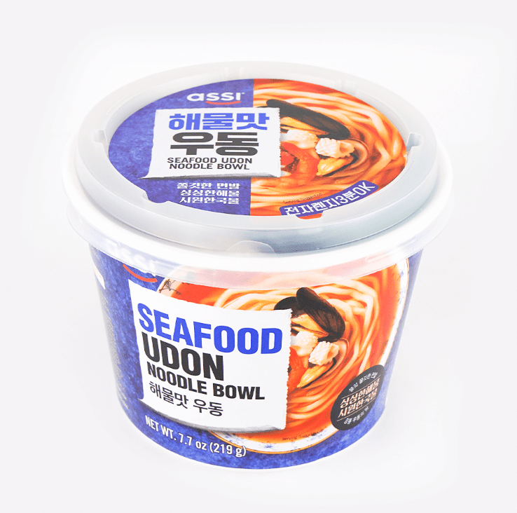 Instant Seafood Udon Bowl 219g - A&E Foodstore
