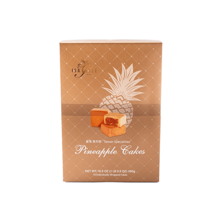 Isabelle Taiwan Specialties Pineapple Cakes 10ct 480 g - A&E Foodstore