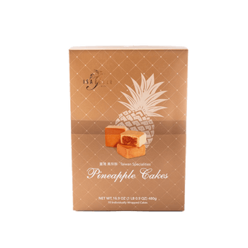 Isabelle Taiwan Specialties Pineapple Cakes 10ct 480 g - A&E Foodstore