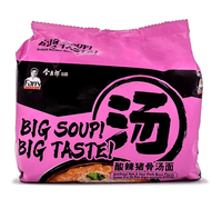 JinMaiLang Fan's Kitchen Instant Noodles, Hot and Sour Pork Bone Flavor 5pks 1 each - A&E Foodstore