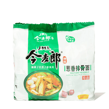 JML Green Onion Pork Chop Stew Noodle 565g - A&E Foodstore