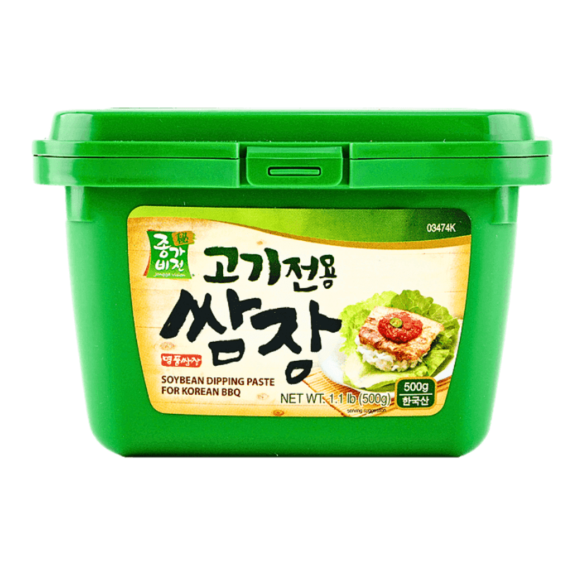 Jongga Soybean Dipping Paste for Korean BBQ 500g - A&E Foodstore