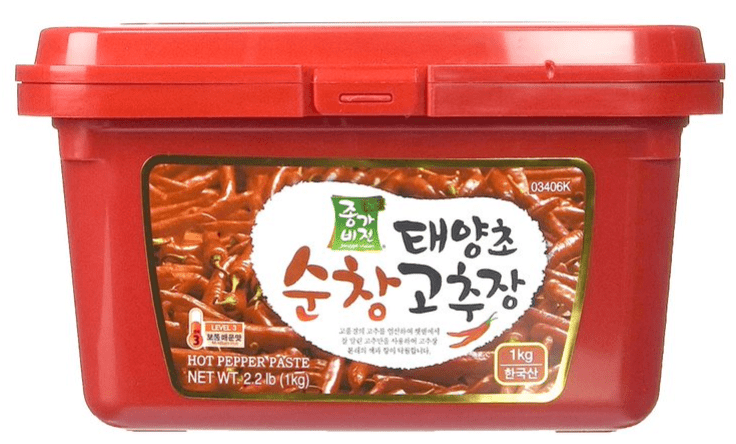 Jonggavision Gochujang Hot Pepper Paste 2.2lb - A&E Foodstore