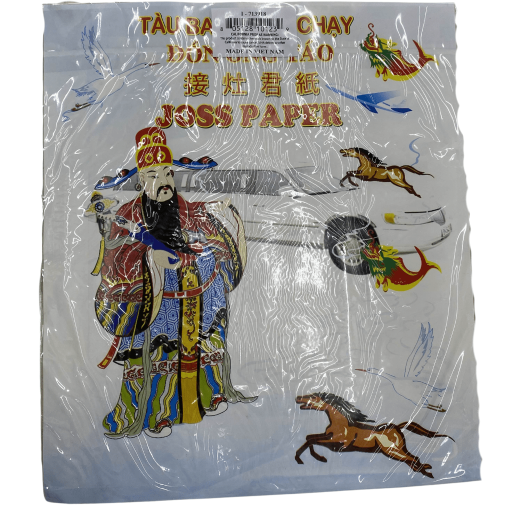 Joss Paper Welcoming The Kitchen God - A&E Foodstore