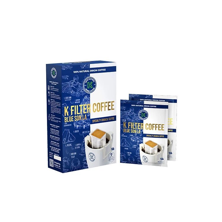 K - Coffee Blue Son La Paper Filter Coffee 3.7oz - A&E Foodstore