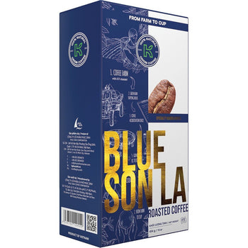 K - Coffee Blue Son La Roasted And Ground Arabica 16oz - A&E Foodstore