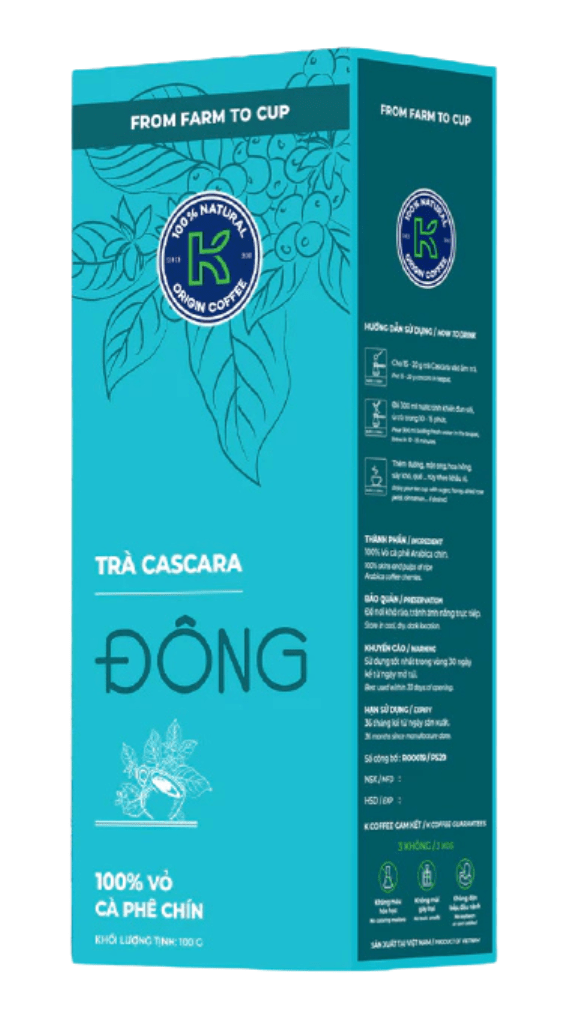 K - Coffee Dong Cascara Tea 3.53oz - A&E Foodstore