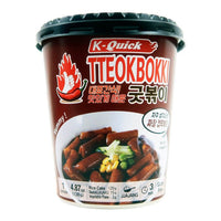K - Quick Ttoekbokki Very Hot Cup 4.87oz - A&E Foodstore
