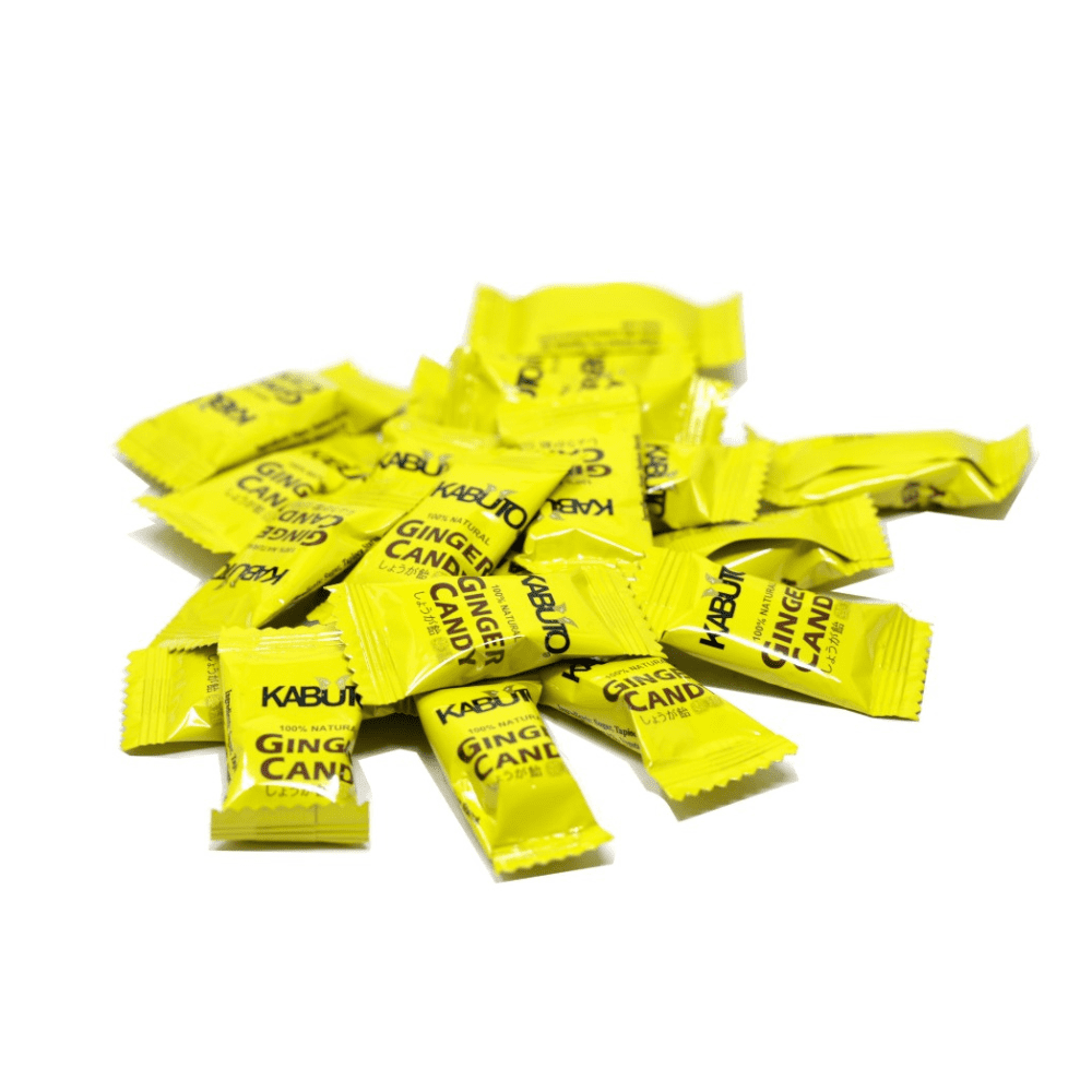 Kabuto 100% Natural Lemon Ginger Candy 3.5oz - A&E Foodstore