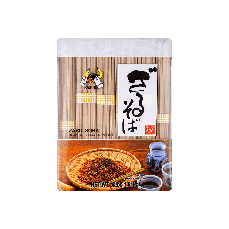 KABUTO Japanese Buckwheat Noodles (Zaru Soba) 4lb - A&E Foodstore