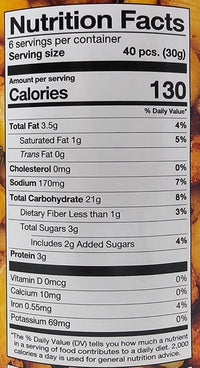 Kabuto Mixed Rice Crackers, Coated Green Peas, Coated Peanuts Snacking 6.34 oz - A&E Foodstore