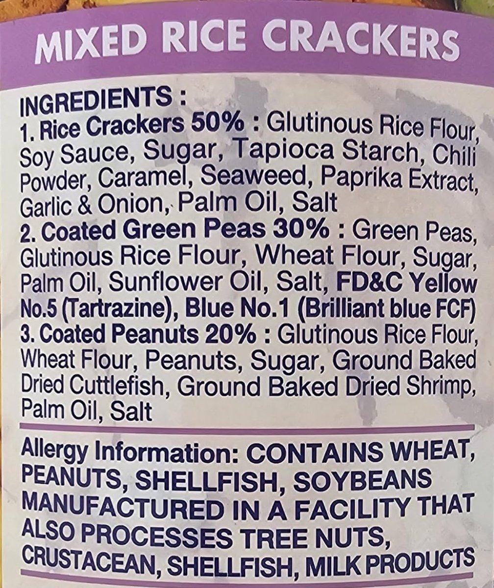 Kabuto Mixed Rice Crackers, Coated Green Peas, Coated Peanuts Snacking 6.34 oz - A&E Foodstore