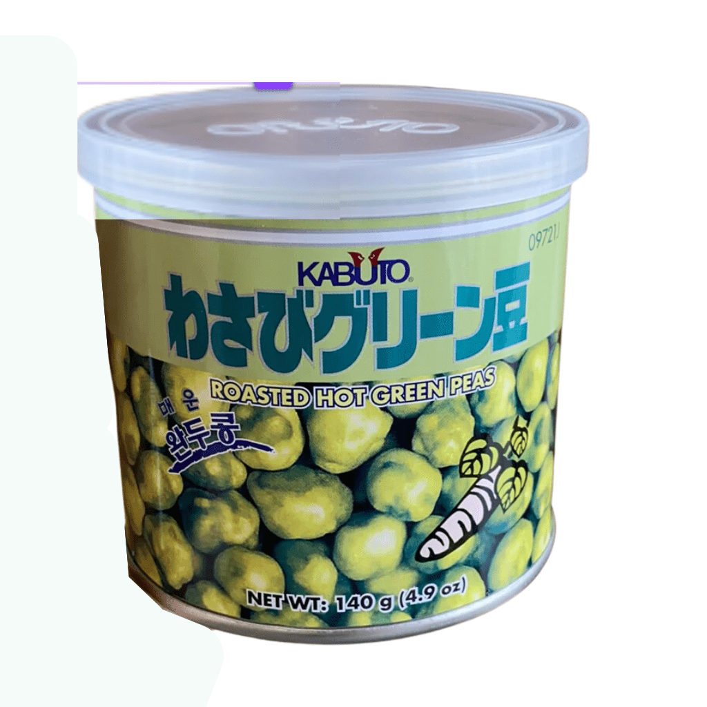 Kabuto Roasted Green Peas 4.9 oz - A&E Foodstore