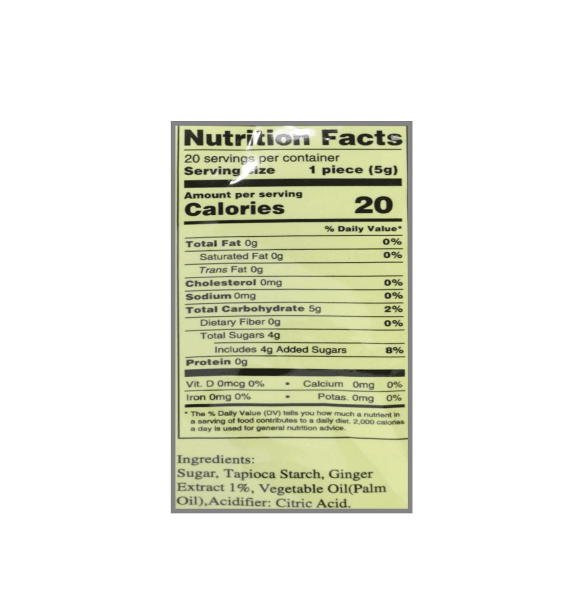 Kabuto Strong Ginger Taste Nature Original Flavor Ginger Candy 3.5oz - A&E Foodstore