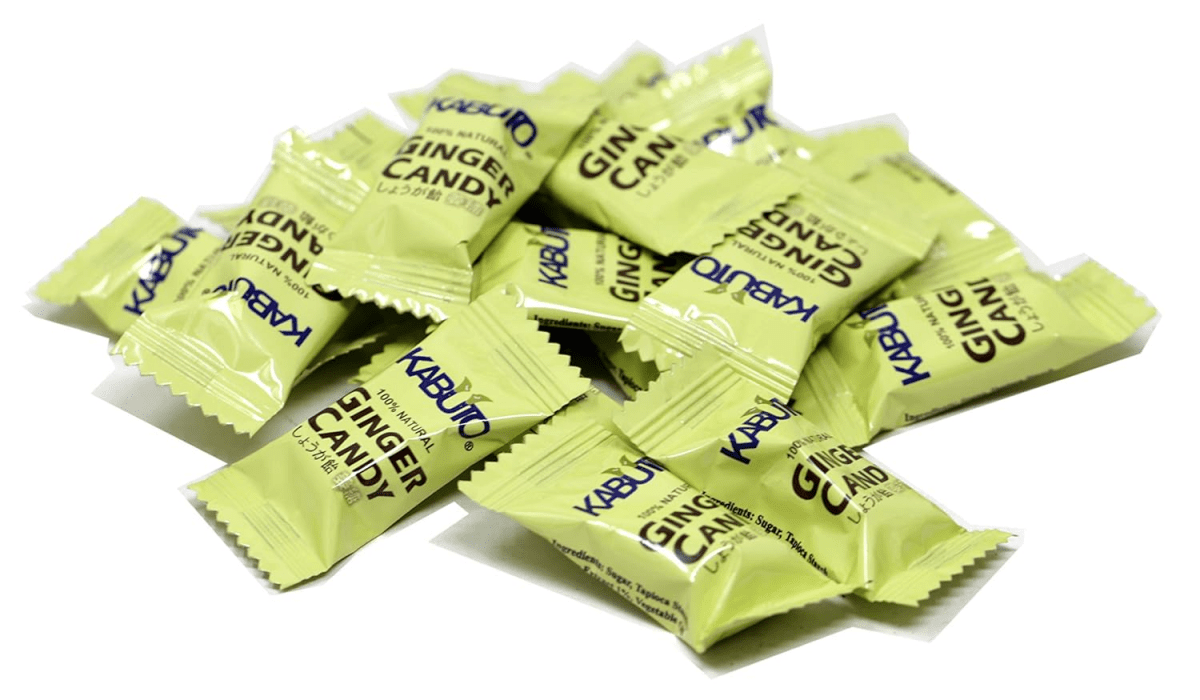 Kabuto Strong Ginger Taste Nature Original Flavor Ginger Candy 3.5oz - A&E Foodstore