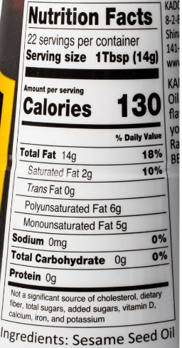 Kadoya Pure Sesame Oil - A&E Foodstore