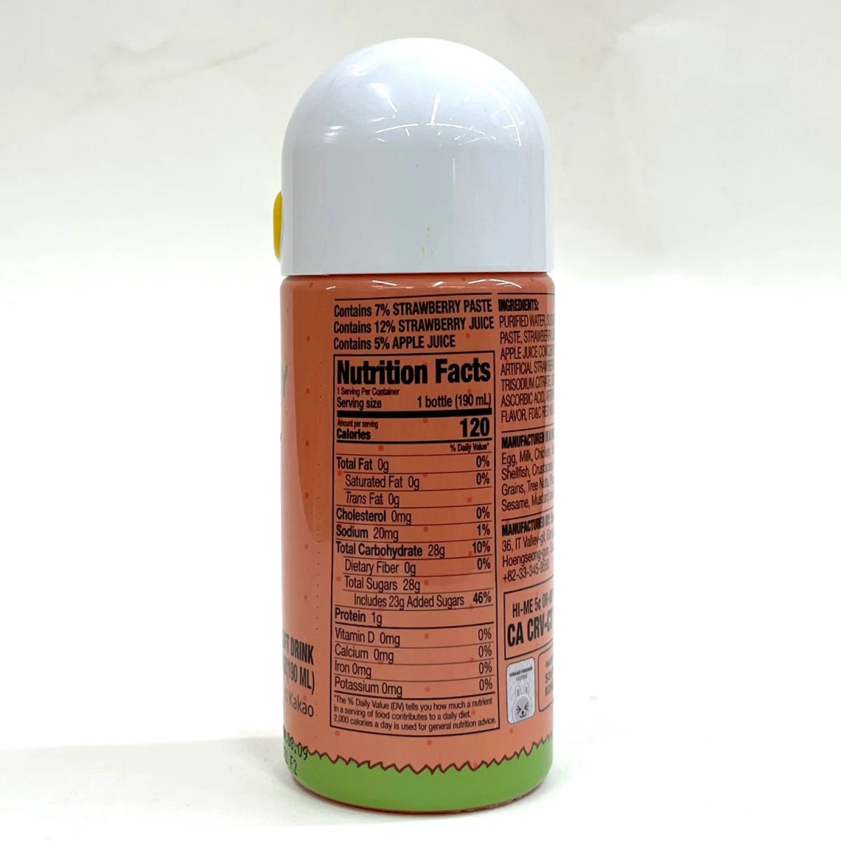 Kakao Friends Strawberry Smoothie 6.42 oz - A&E Foodstore