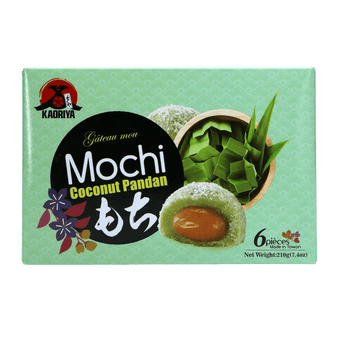 Kaoriya Coconut Pandan Mochi Cake 210g
