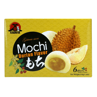 Kaoriya Durian Flavor Mochi Cake 210g