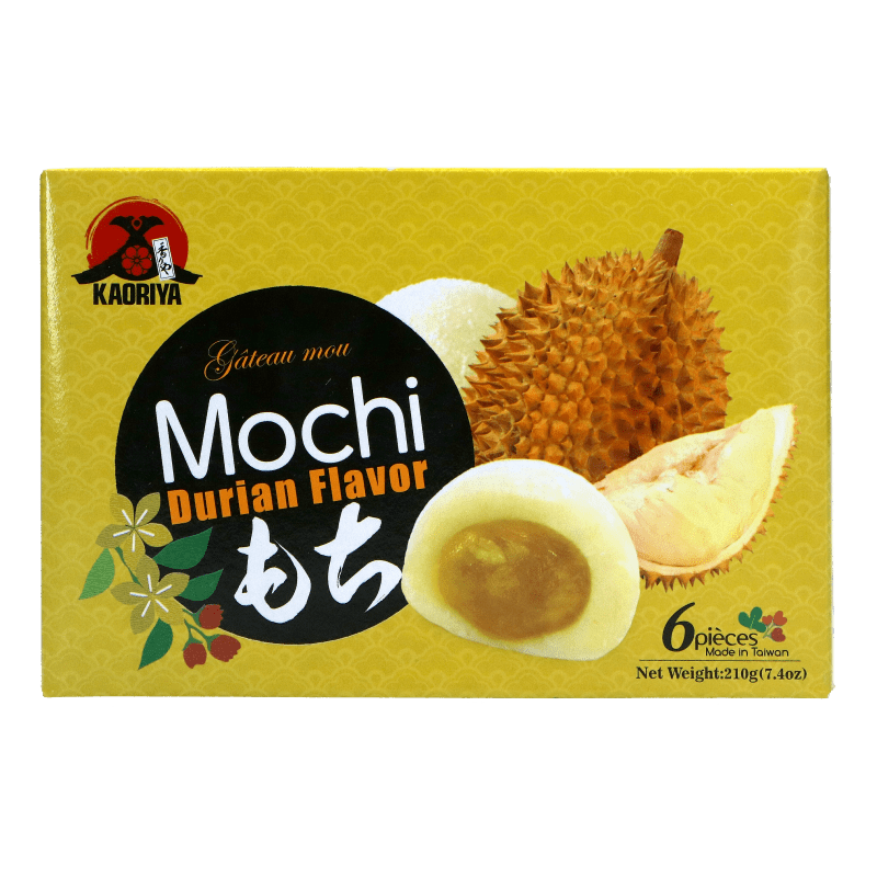 Kaoriya Durian Flavor Mochi Cake 210g - A&E Foodstore