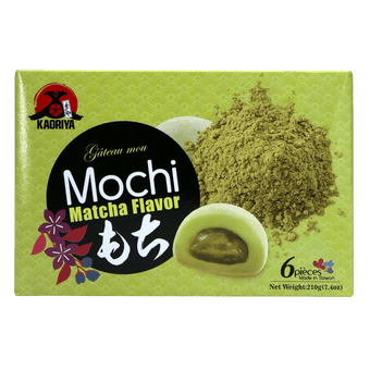 Kaoriya Matcha Flavor Mochi Cake 210g