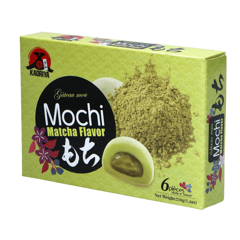 Kaoriya Matcha Flavor Mochi Cake 210g - A&E Foodstore