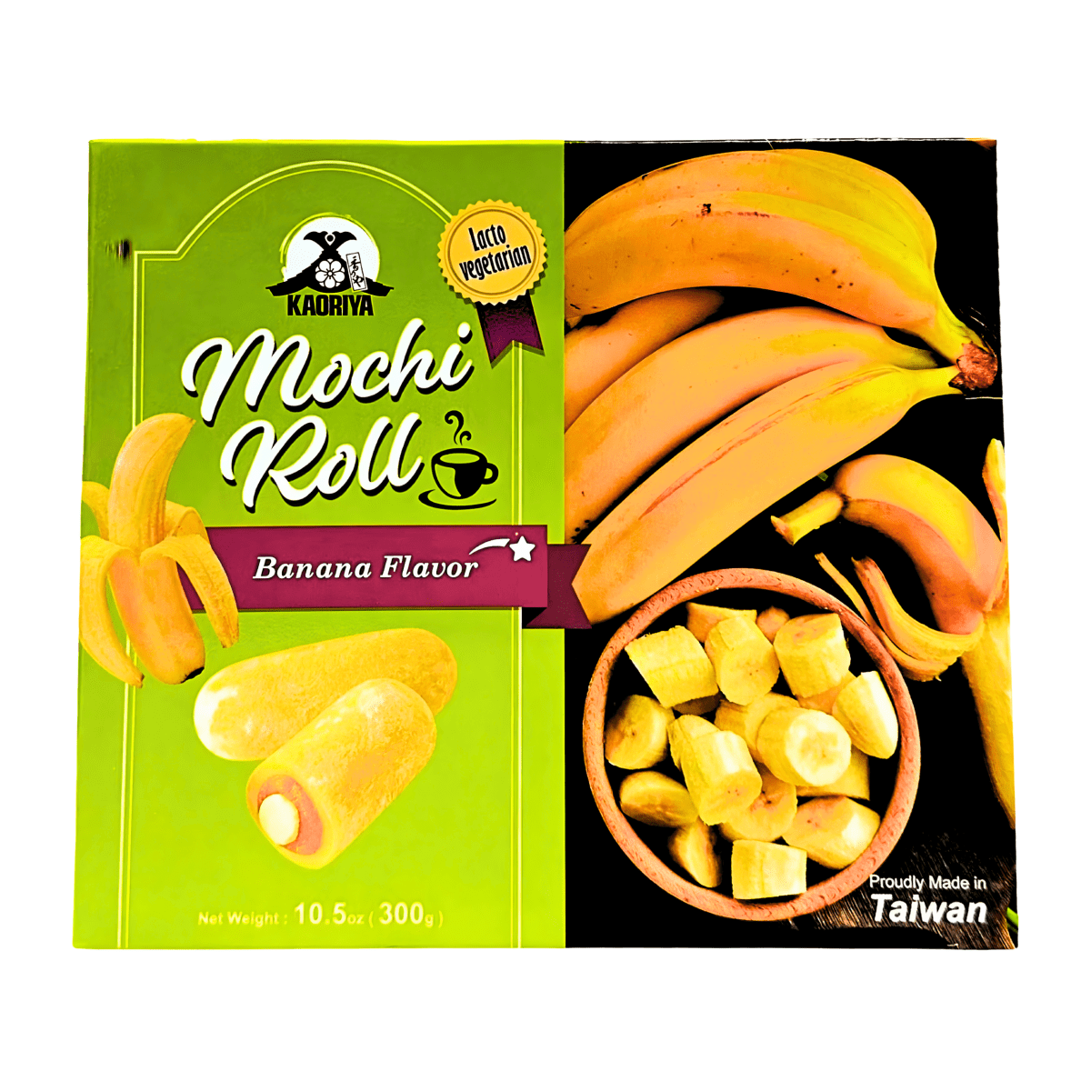 [KAORIYA] Mochi Roll Banana - 10.5oz - A&E Foodstore