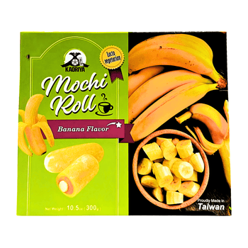 [KAORIYA] Mochi Roll Banana - 10.5oz - A&E Foodstore