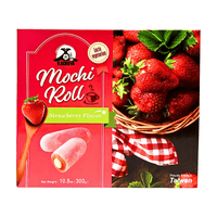 [KAORIYA] Mochi Roll Strawberry - 10.5oz - A&E Foodstore