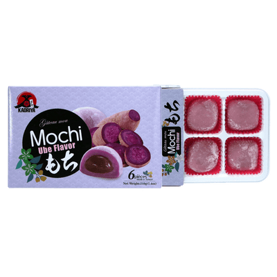 Kaoriya Ube Flavor Mochi Cake 210g - A&E Foodstore