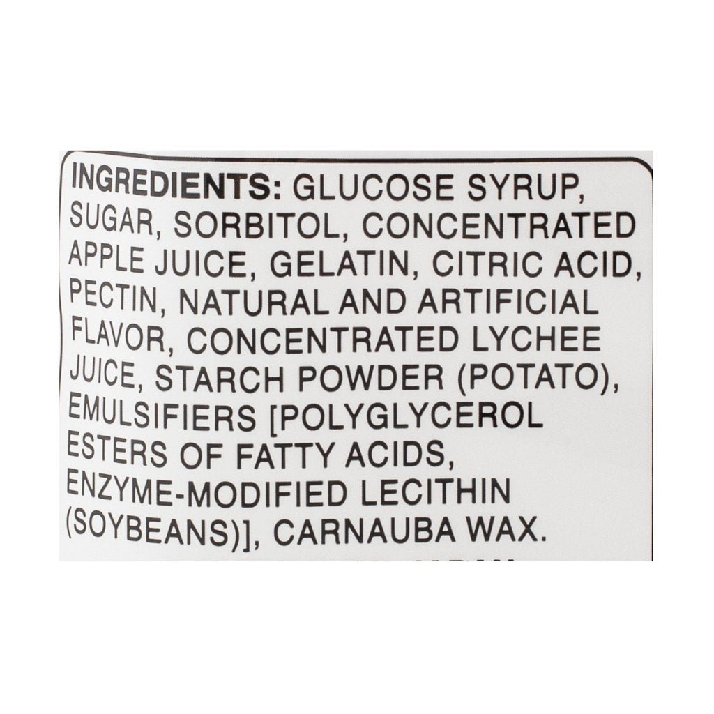 Kasugai Frutia Lychee Gummy Candy 102g - A&E Foodstore