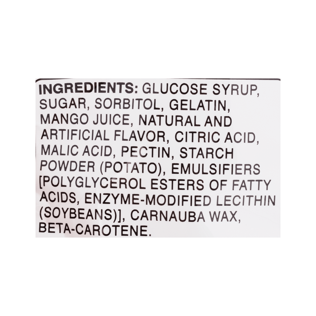 Kasugai Frutia Mango Gummy Candy 102g - A&E Foodstore