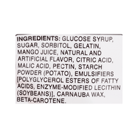 Kasugai Frutia Mango Gummy Candy 102g - A&E Foodstore