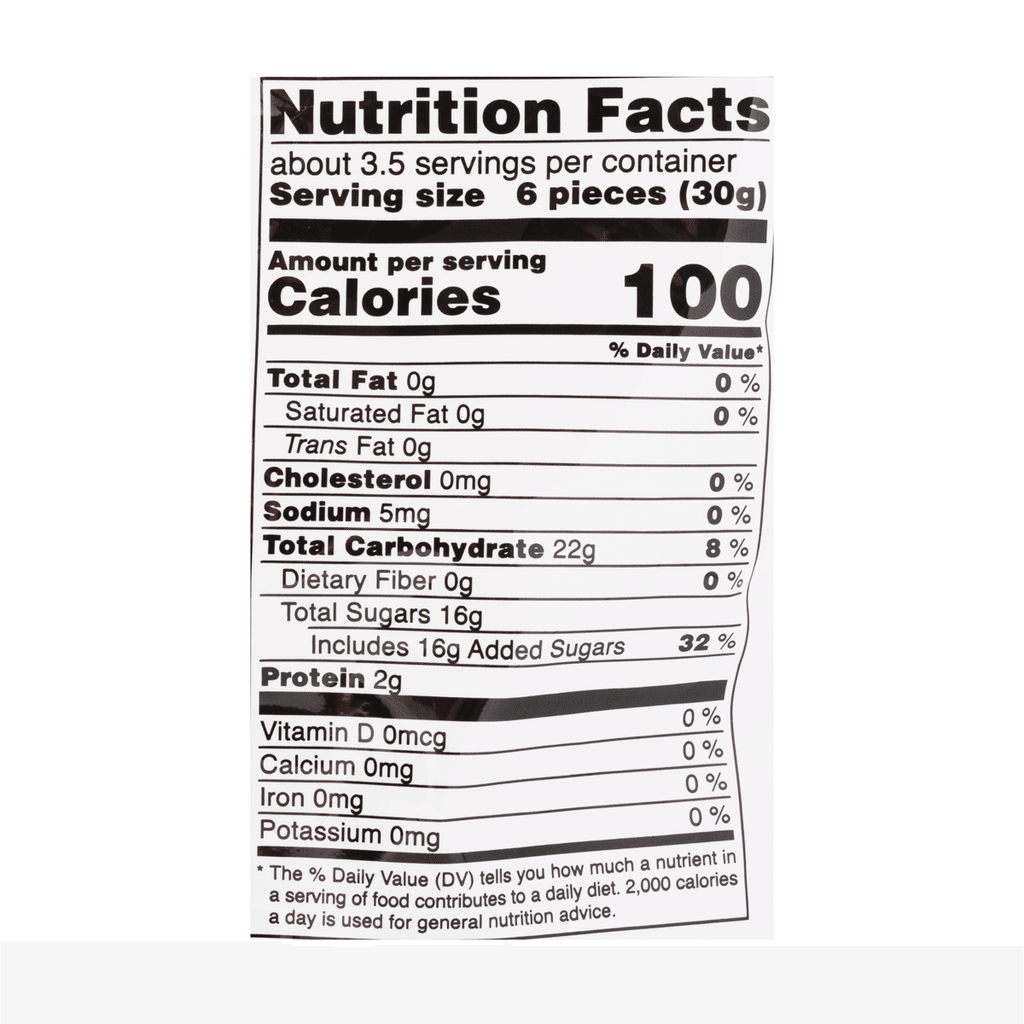 Kasugai Frutia Mango Gummy Candy 102g - A&E Foodstore