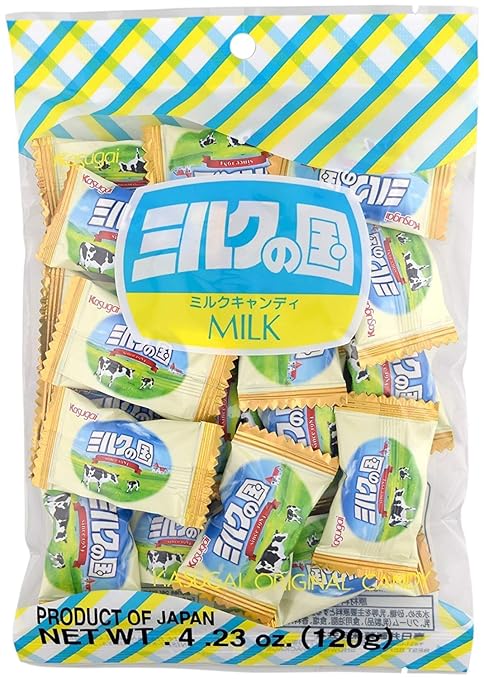 Kasugai Milk No Kuni Candy 4.23oz - A&E Foodstore