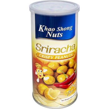 Khao Shong Nuts Sriracha Crispy Peanuts 8.46 oz - A&E Foodstore